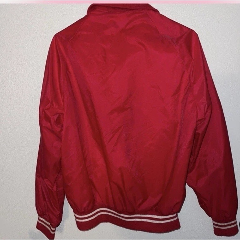 Vintage 80s Champion Satin Jacket Size M - Picture 5 of 7